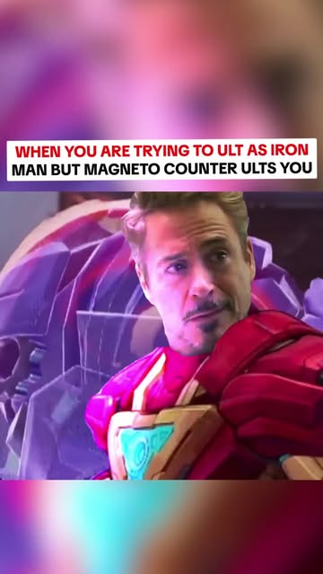 When you are trying to ult as Iron Man but Magneto counter ults you Via/emicooterou
